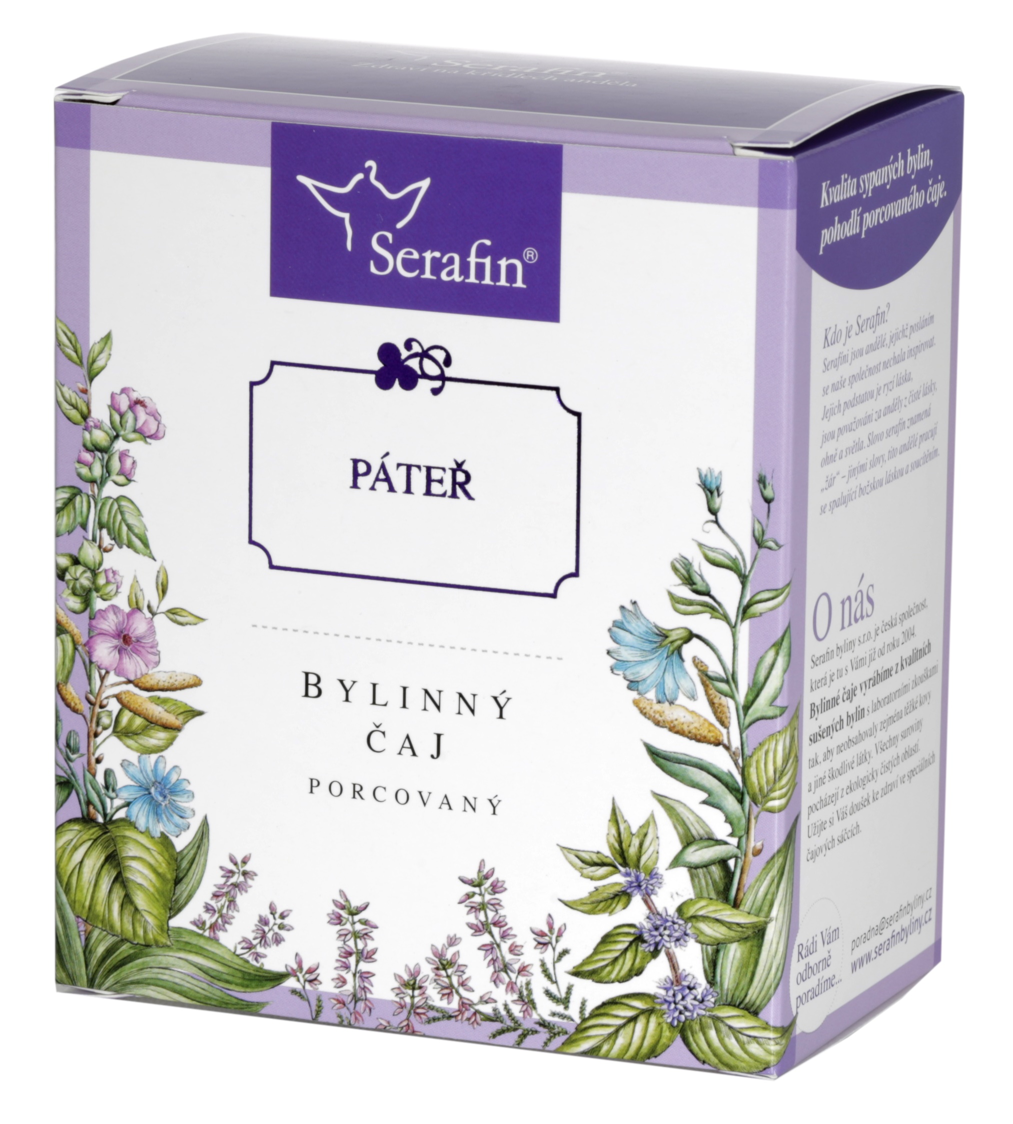 Levně Serafin byliny Páteř - bylinný čaj porcovaný 37,5g