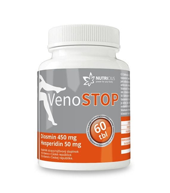 Nutricius VenoSTOP Diosmin 450mg/Hesperidin 50mg 60 tablet