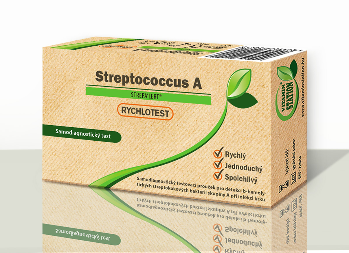Levně Vitamin Station Rychlotest Streptococcus A