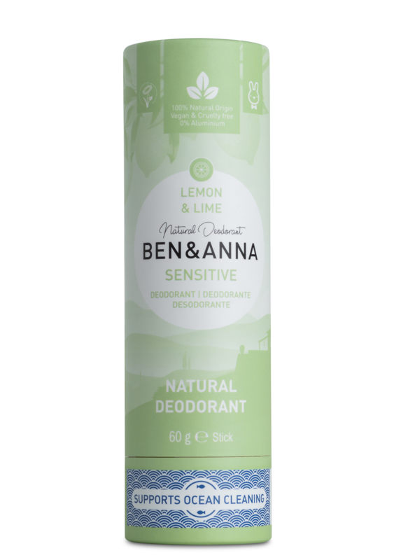 Ben & Anna Lemon & Lime Sensitive deodorant 60g