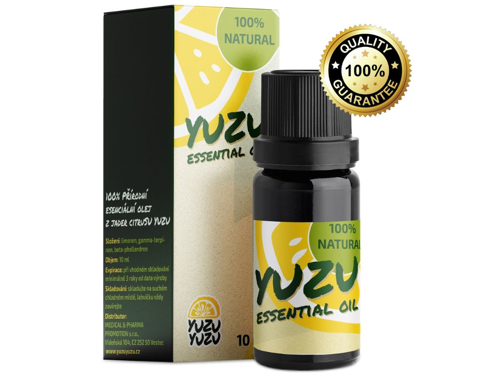 Levně Yuzu Yuzu Esenciální olej 100% YUZU, 10 ml