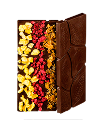 Passion Hand Made Chocolate Čokoláda Maracuja & Malina 30g