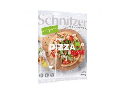 121776 pizza base bio bzl 100g schnitzer 3354