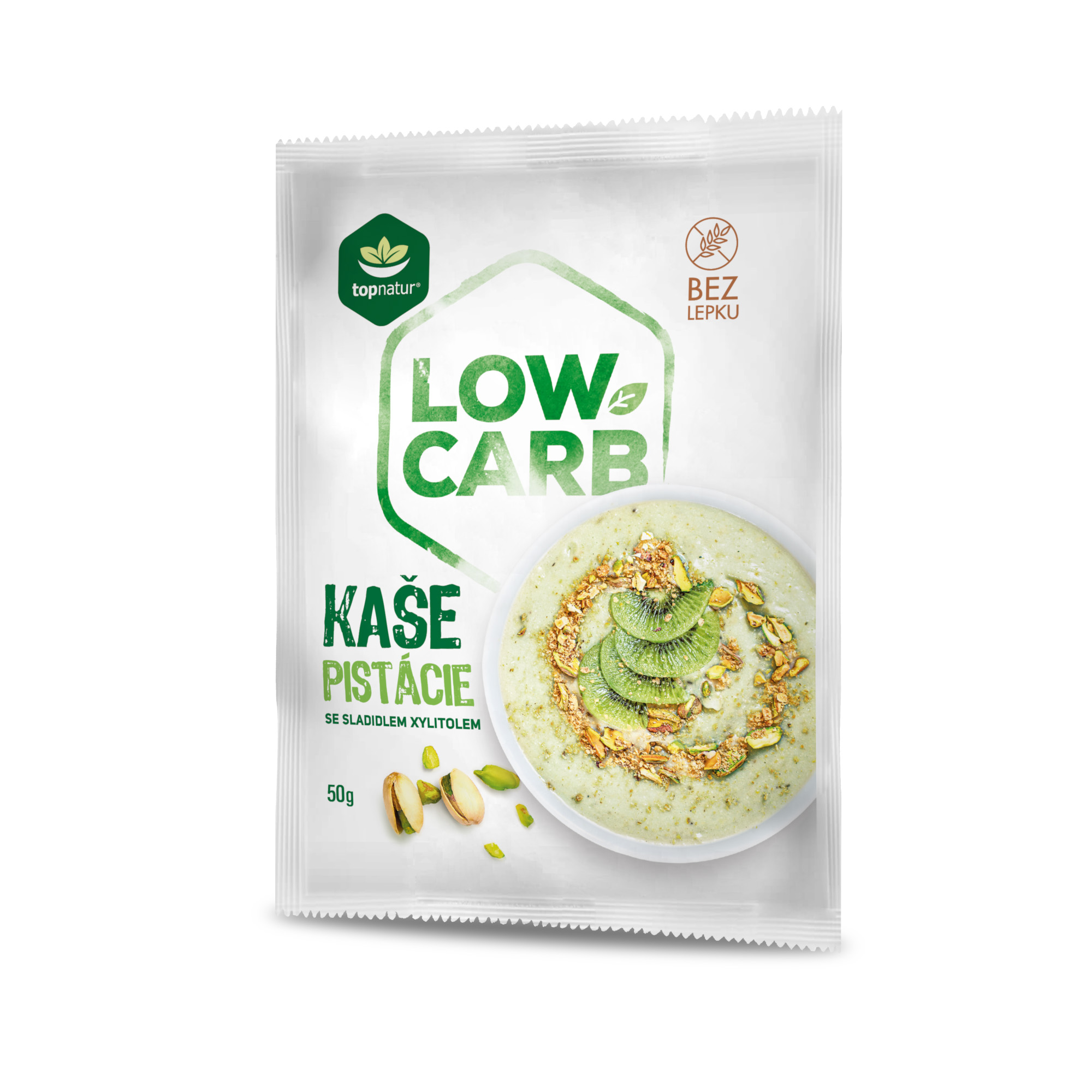 Topnatur s.r.o. Kaše LOW CARB pistáciová 50g Topnatur