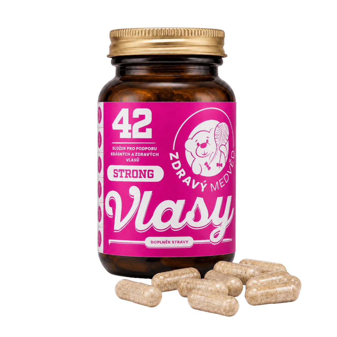 Zdravý medvěd Vlasy STRONG