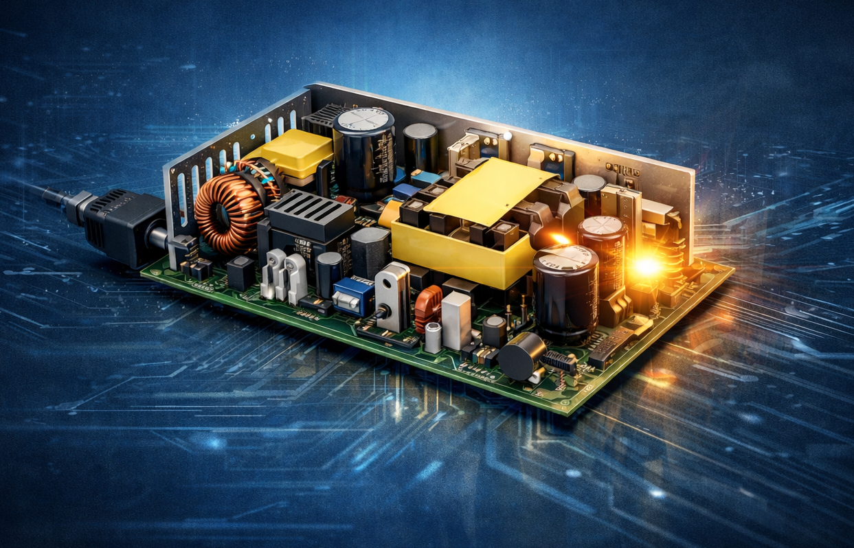 Klíčové komponenty SMPS