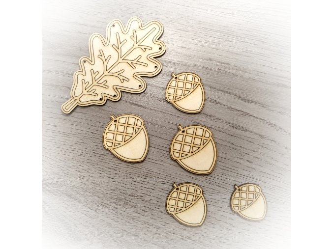 Podzimní závěs - dub