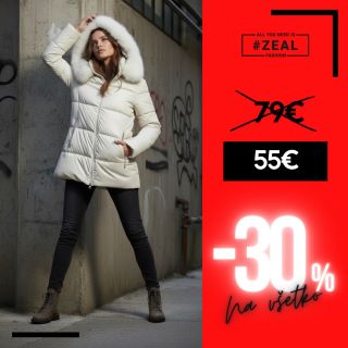 🔥 ZEAL zimné bundy -30 %! Limitovaná akcia, bezkonkurenčné ceny.✨ 👉 Nakupuj na www.zealfashion.sk . . . . . . #zeal...