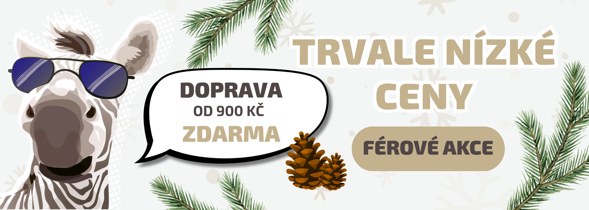 ZIMA - NÍZKÉ CENY - DOPRAVA