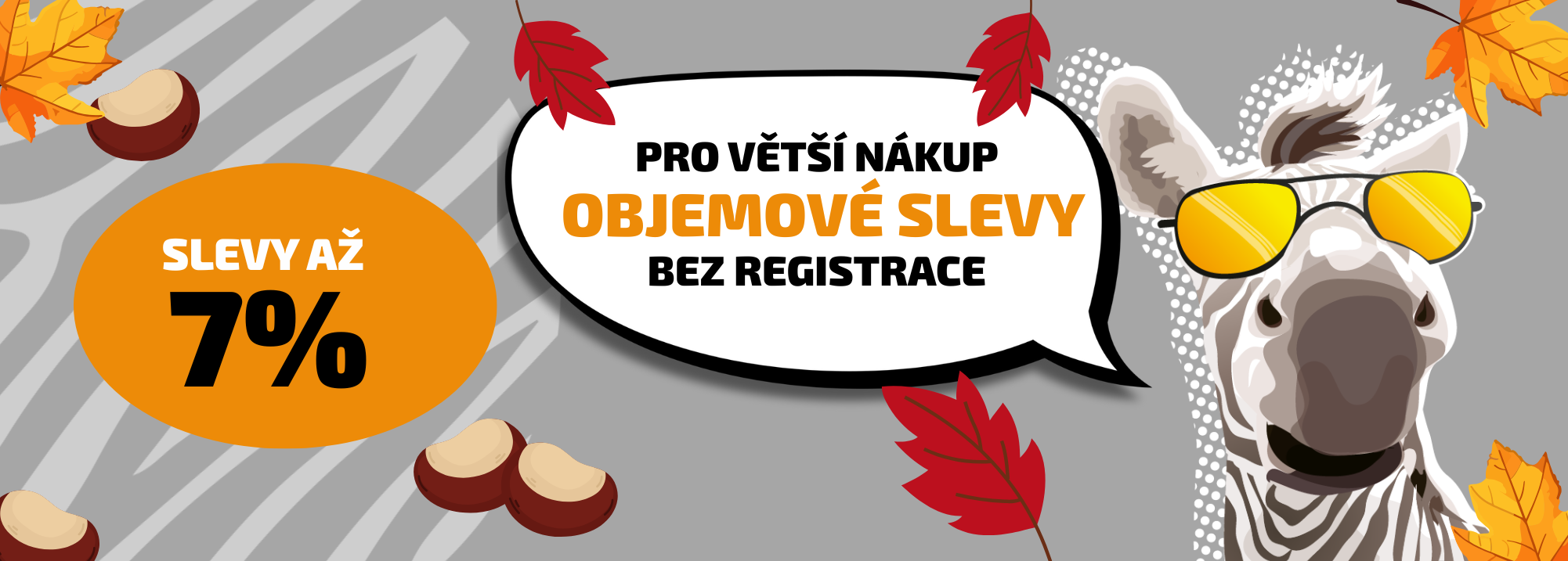 PODZIM PLNÝ SLEV - OBJEM