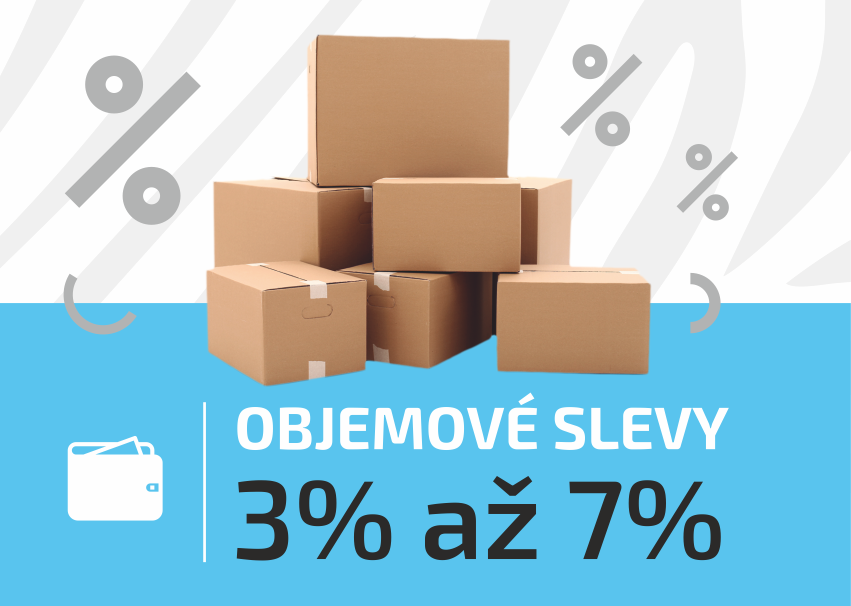 Objemové slevy rolet na ZEBRASHOP.CZ