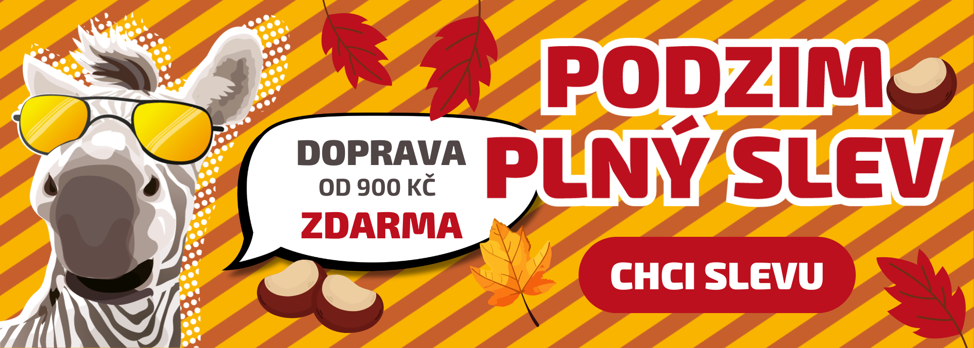ZEBRA SHOP - PODZIM PLNÝ SLEV