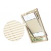 zebrashop střešní plissé dolomit PD300 profil stříbrný (2)