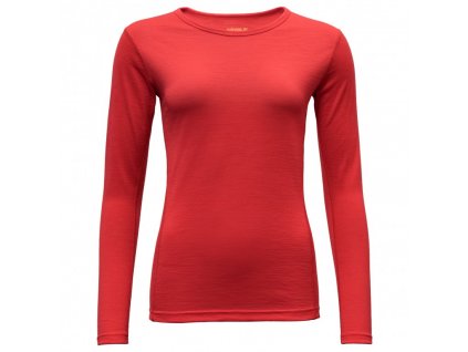 DEVOLD Breeze Women shirt Cayenne L (Barva Cayenne, Velikost L)