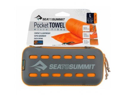 SEA TO SUMMIT Pocket Towel (orange) - S (Velikost XL)