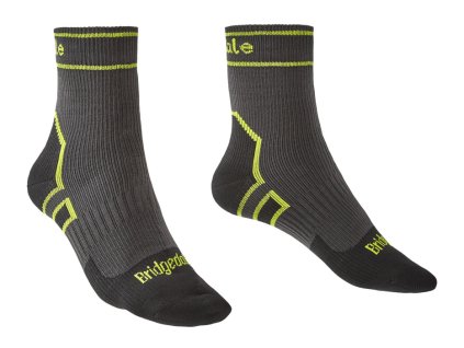 Bridgedale Storm Sock LW Ankle dark grey (Barva dark grey/826, Velikost XL)