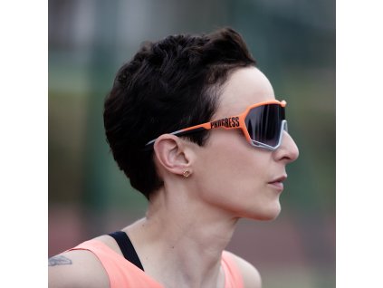 GS VORTEX SMK ORG/GRY brýle (Velikost UNI, Barva oranžová/šedá)