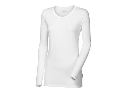 ORG BAMBUS LS triko ženy (Velikost S, Barva bílá)