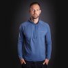 OS CUBIC ZIP 24VV mikina muži (Velikost XL, Barva modrošedá)