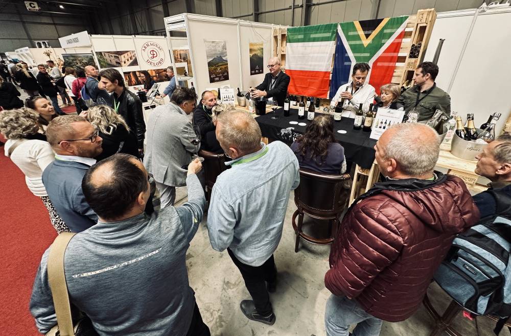 ZEBRA WINES booth at Wine Prague 2023