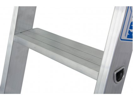 Žebřík 1x8 jednodílný opěrný PROFI 2,20m nášlapy 80mm