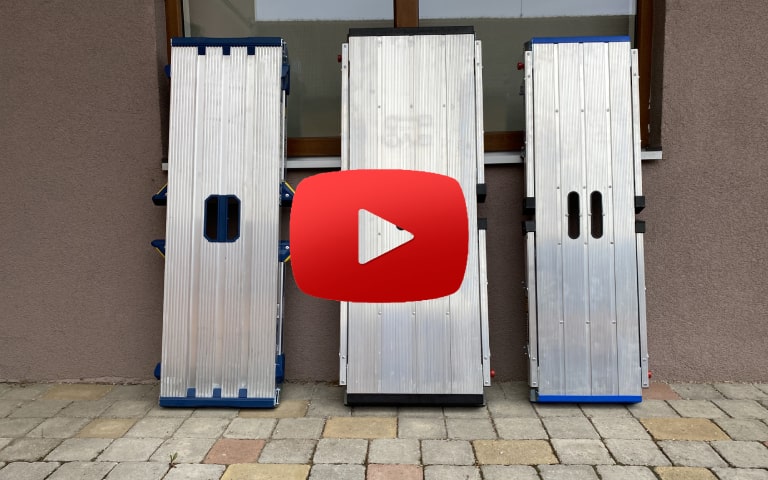 Prezentace a porovnání žebříků a pracovních plošin