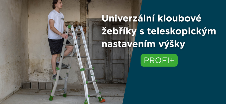 Víceúčelové teleskopické žebříky