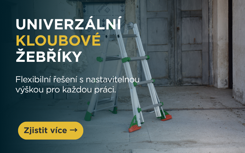 Kloubovy teleskopicky zebrik