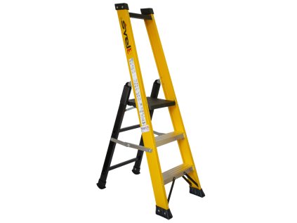 SMART 1 Sklolaminátový stojací žebřík - schůdky 3 stupně