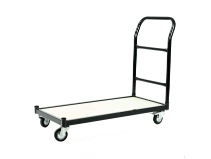 1572 skladovy vozik s nosnosti 250 kg s brzdou cerny