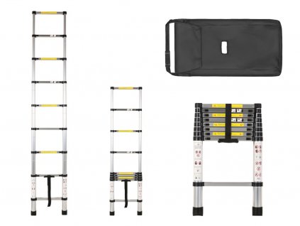 PROFI teleskopický žebřík 1x9