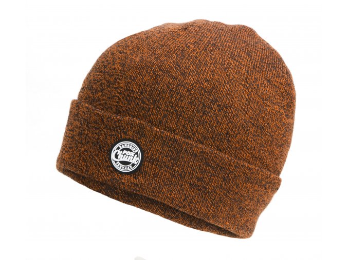 Orange Black Marl Beanie CPR759 main