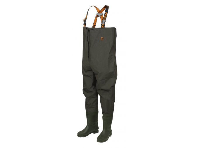 light weight green waders angled