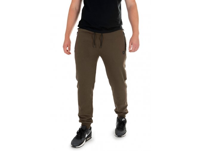 khaki camo joggers front