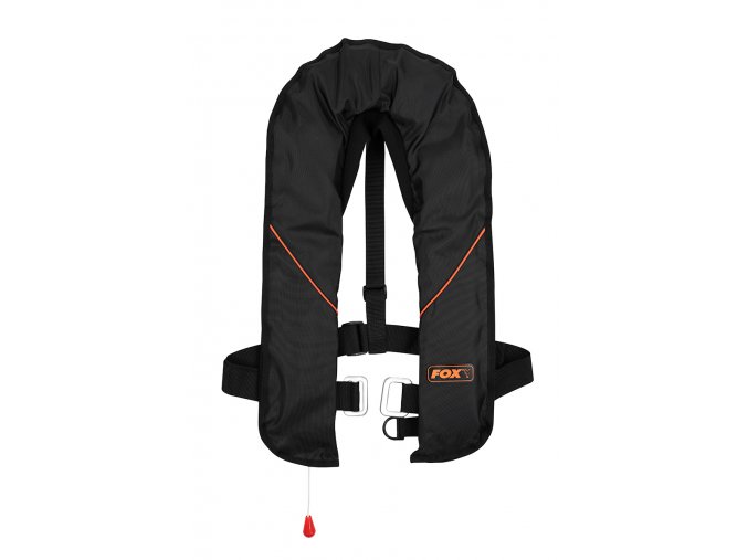 cib040 fox life jacket black orange main