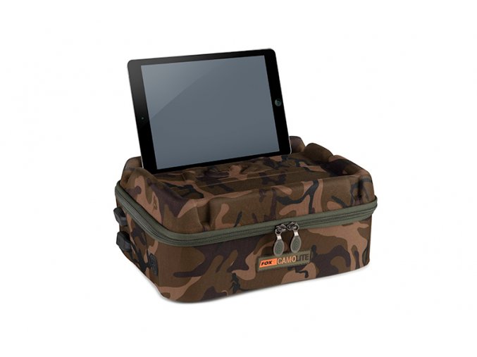 clu450 fox camolite deluxe gadgets safe closed with tablet