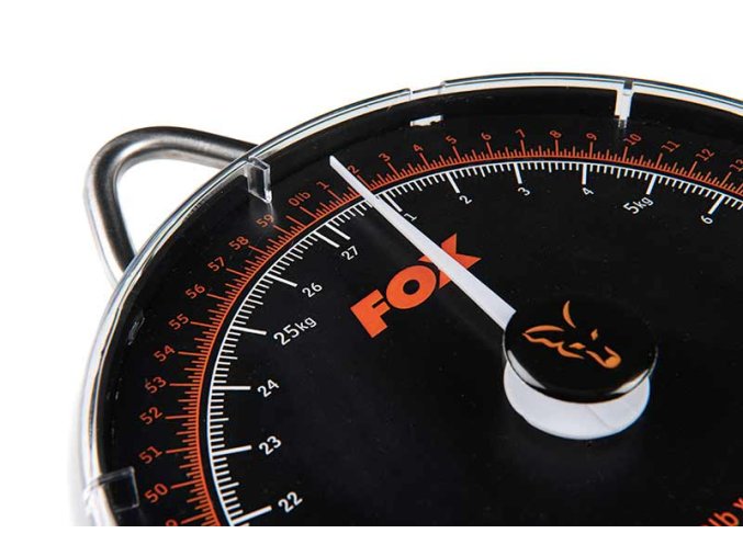 ccc065 fox dial scales 60lb 27kg dial detail