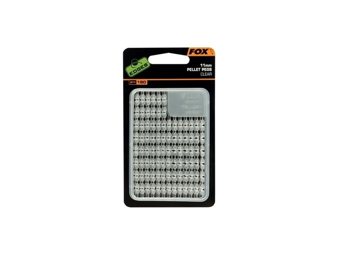 Fox Zarážky na pelety Edges Pellet Pegs Clear 2ks