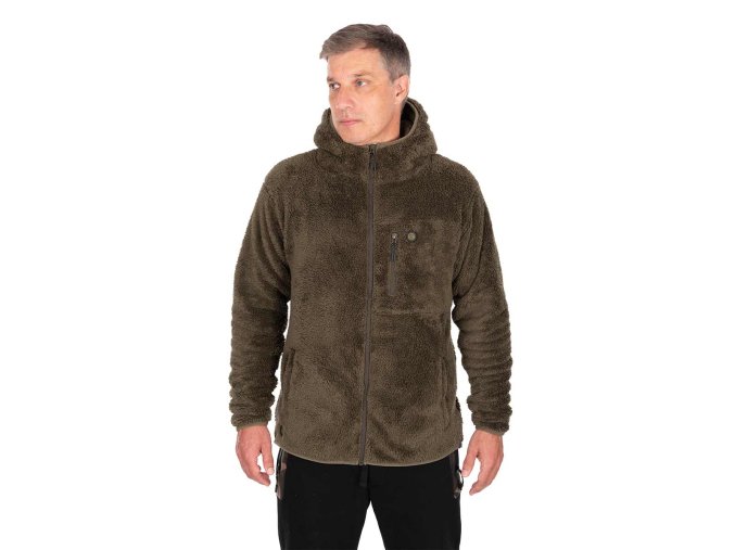 cfx462467 fox khaki hd prem full zip teddy jacket main 1