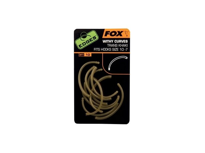 Fox Rovnátka na háček Edges Withy Curve Adaptor 10ks