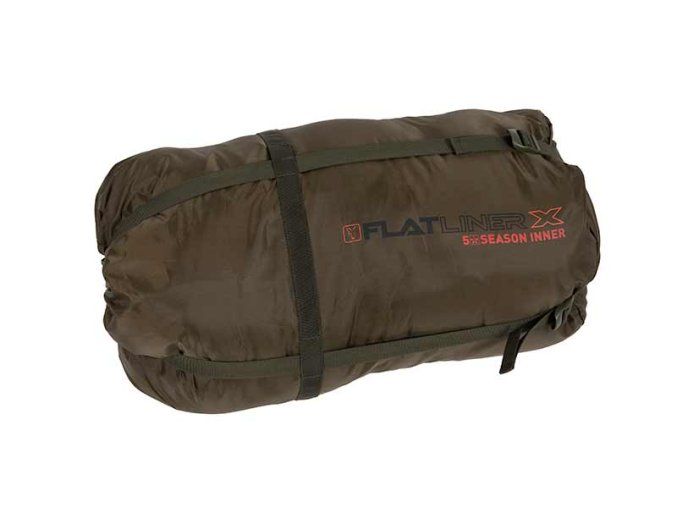 cbc108 fox flatliner sleeping bag 5 season inner in stuff bag