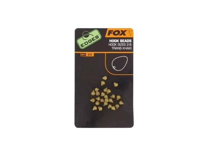 Fox Zarážky na háček Edges Hook Bead 25ks