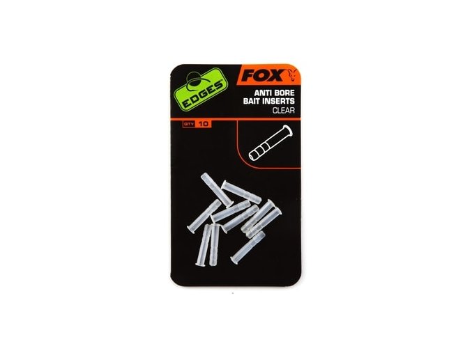 Fox Edges Anti Bore Bait Inserts Clear