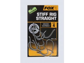CHK160 166 Stiff Rig Straight Hook pack