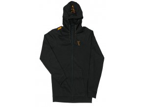 fox collection hoody black orange flat