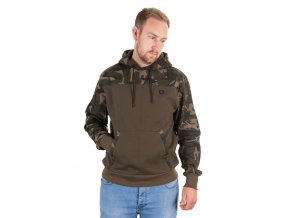 khaki camo hoodie front