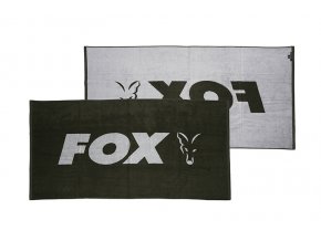 cll177 fox beach towel green silver main