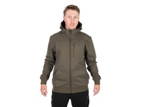 ccl668 673 fox collection soft shell jacket green and black main 2