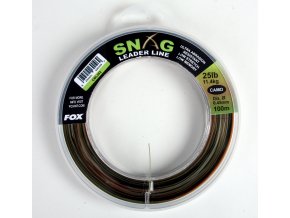 Fox šokový vlasec - Snag Leader Camo/Clear