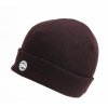 Burgundy Black Marl Beanie CPR761 side